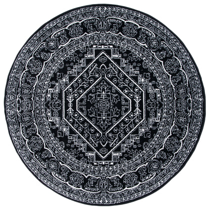 Safavieh Adirondack Adr108Z Black/Ivory Area Rug