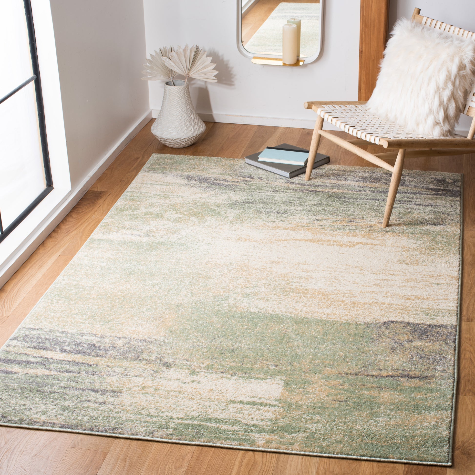 Safavieh Adirondack Adr112W Ivory/Sage Area Rug