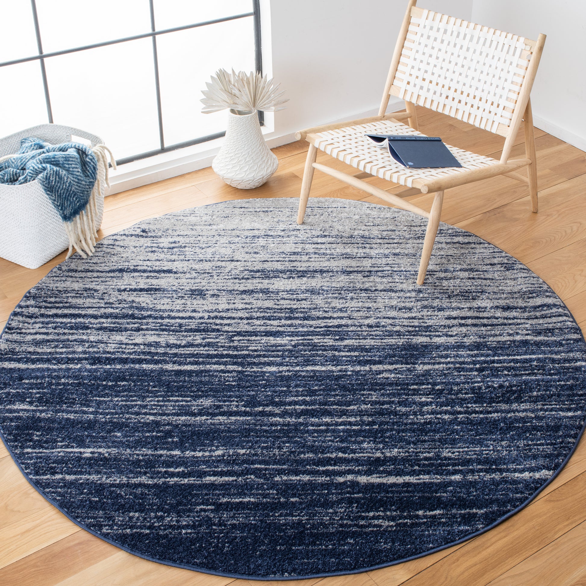 Safavieh Adirondack Adr113N Navy/Ivory Area Rug