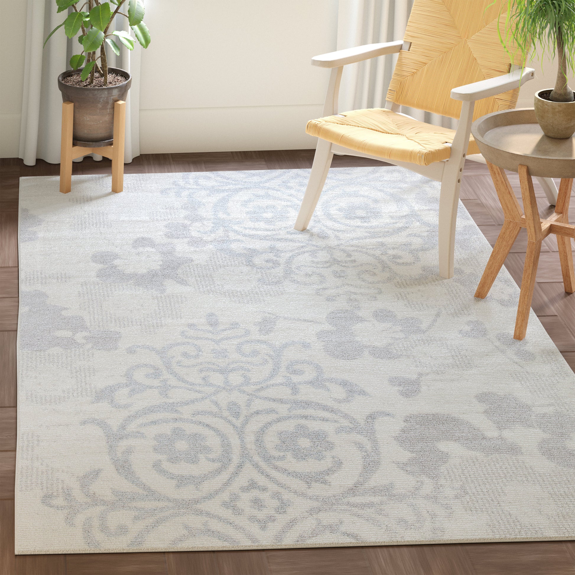 Safavieh Adirondack Adr114C Ivory/Grey Area Rug