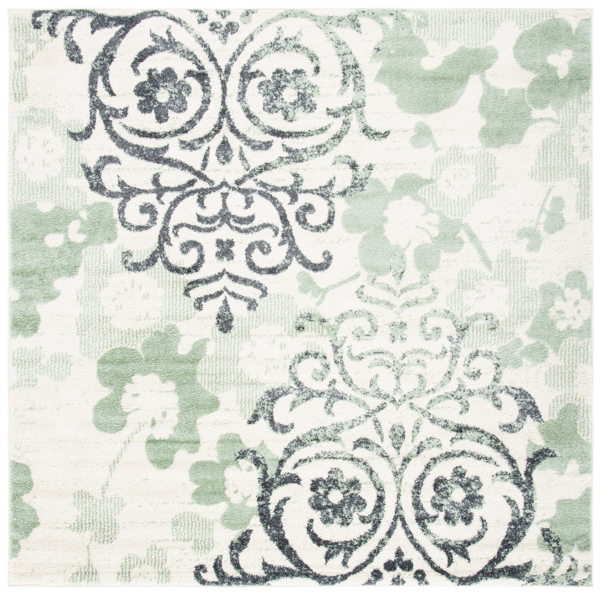 Safavieh Adirondack Adr114Y Ivory/Green Area Rug