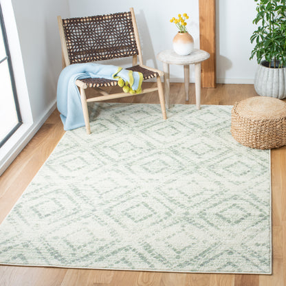 Safavieh Adirondack Adr131X Ivory/Green Area Rug