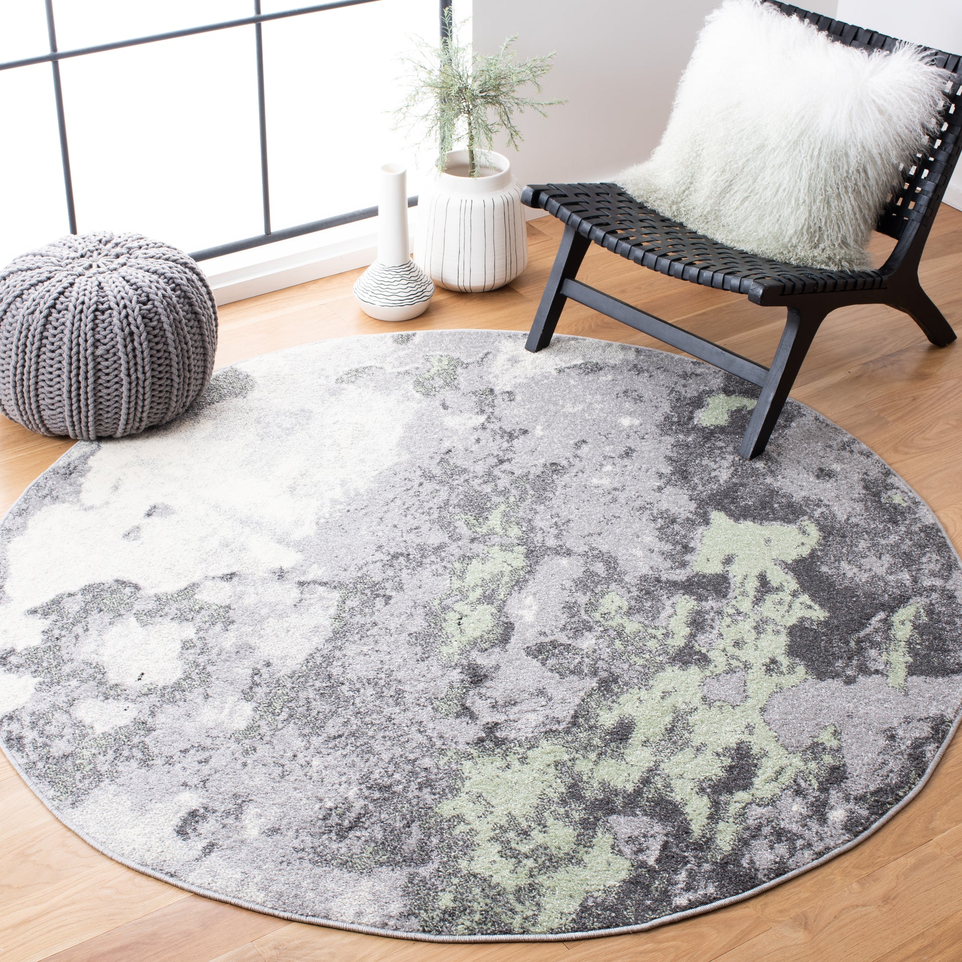 Safavieh Adirondack Adr134F Green/Grey Area Rug