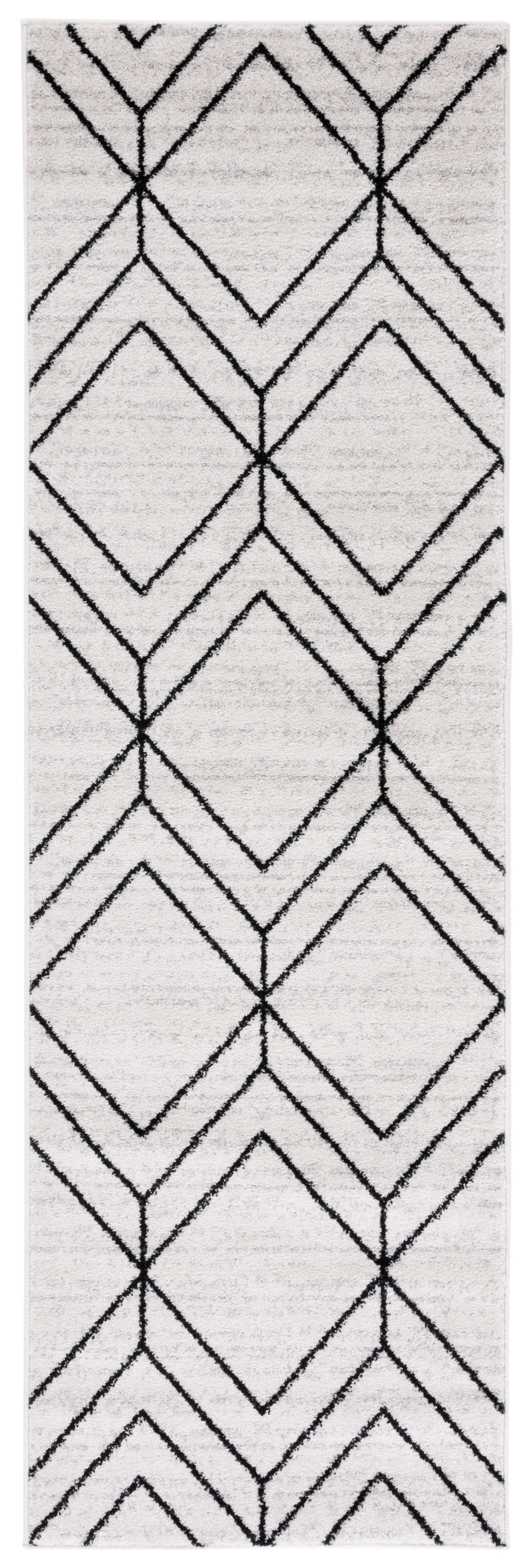 Safavieh Adirondack Adr241F Light Grey/Black Area Rug