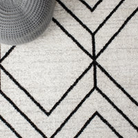 Safavieh Adirondack Adr241F Light Grey/Black Area Rug