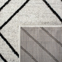 Safavieh Adirondack Adr241F Light Grey/Black Area Rug