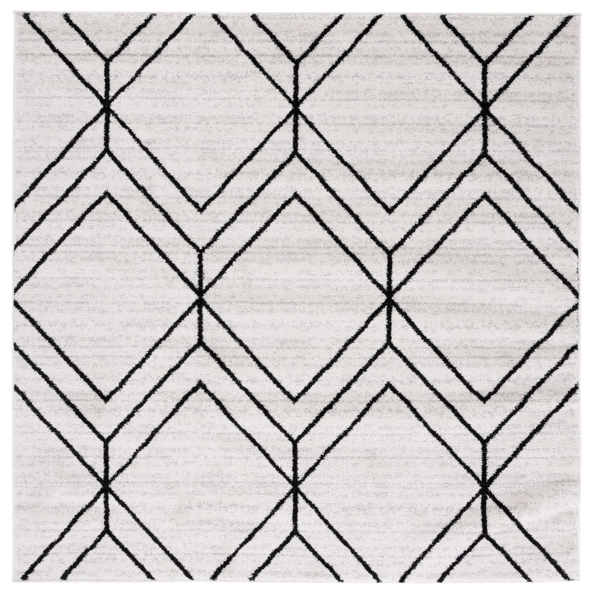 Safavieh Adirondack Adr241F Light Grey/Black Area Rug