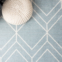 Safavieh Adirondack Adr241M Blue/Ivory Area Rug