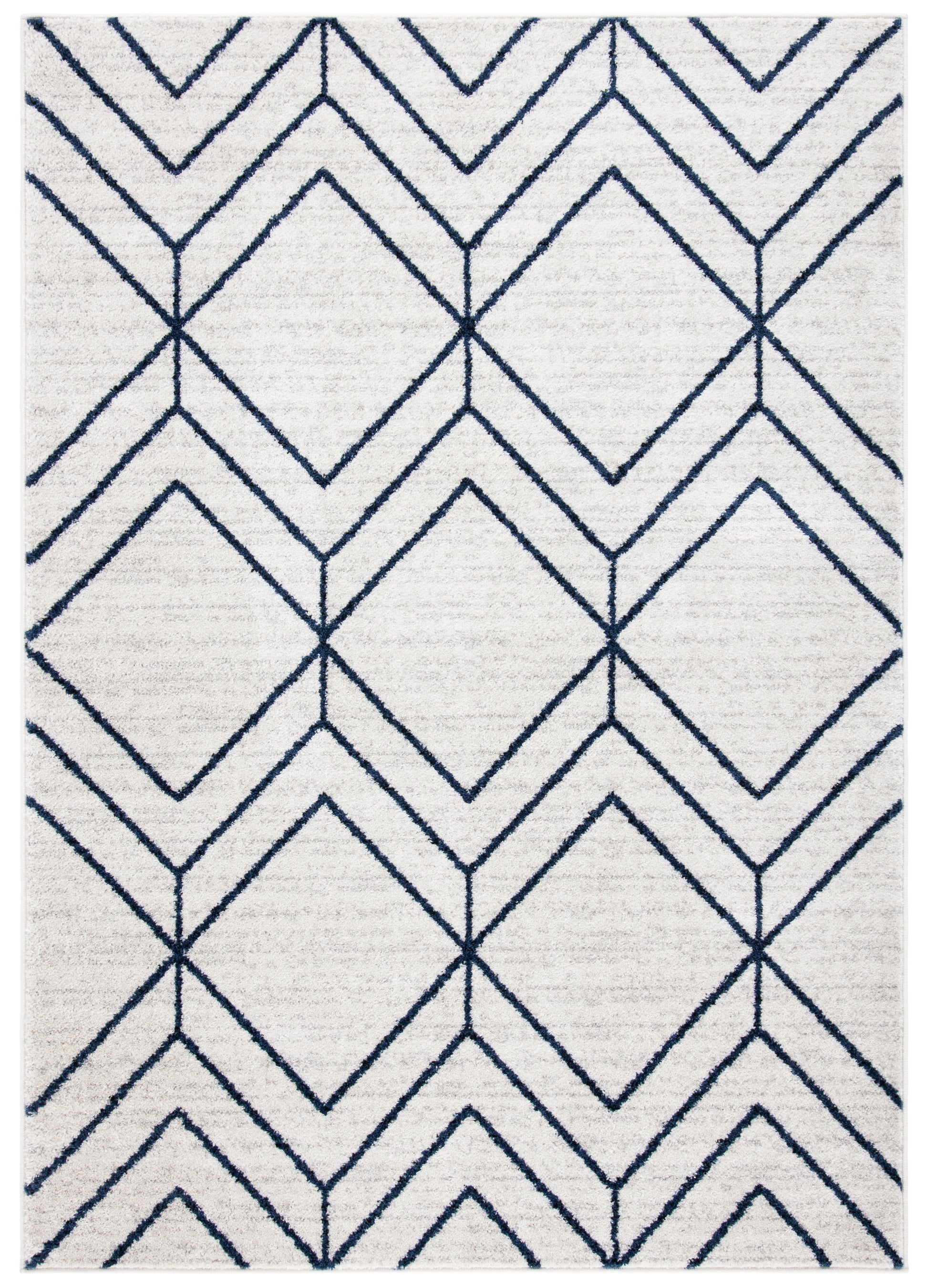 Safavieh Adirondack Adr241N Light Grey/Navy Area Rug