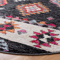 Safavieh Adirondack Adr245Z Black/Red Area Rug