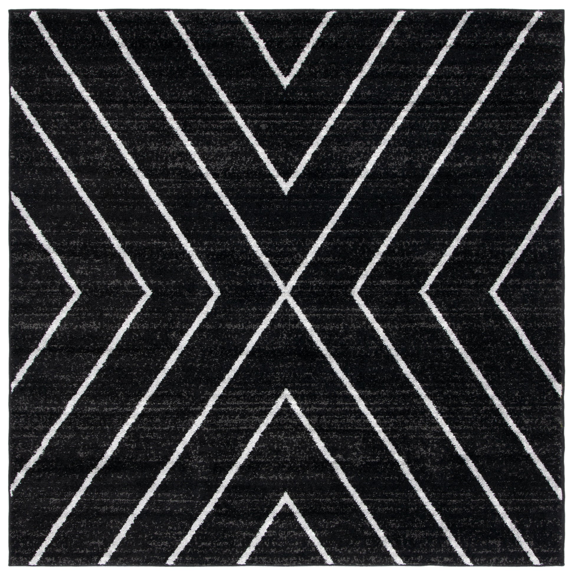 Safavieh Adirondack Adr251F Black/Light Grey Area Rug