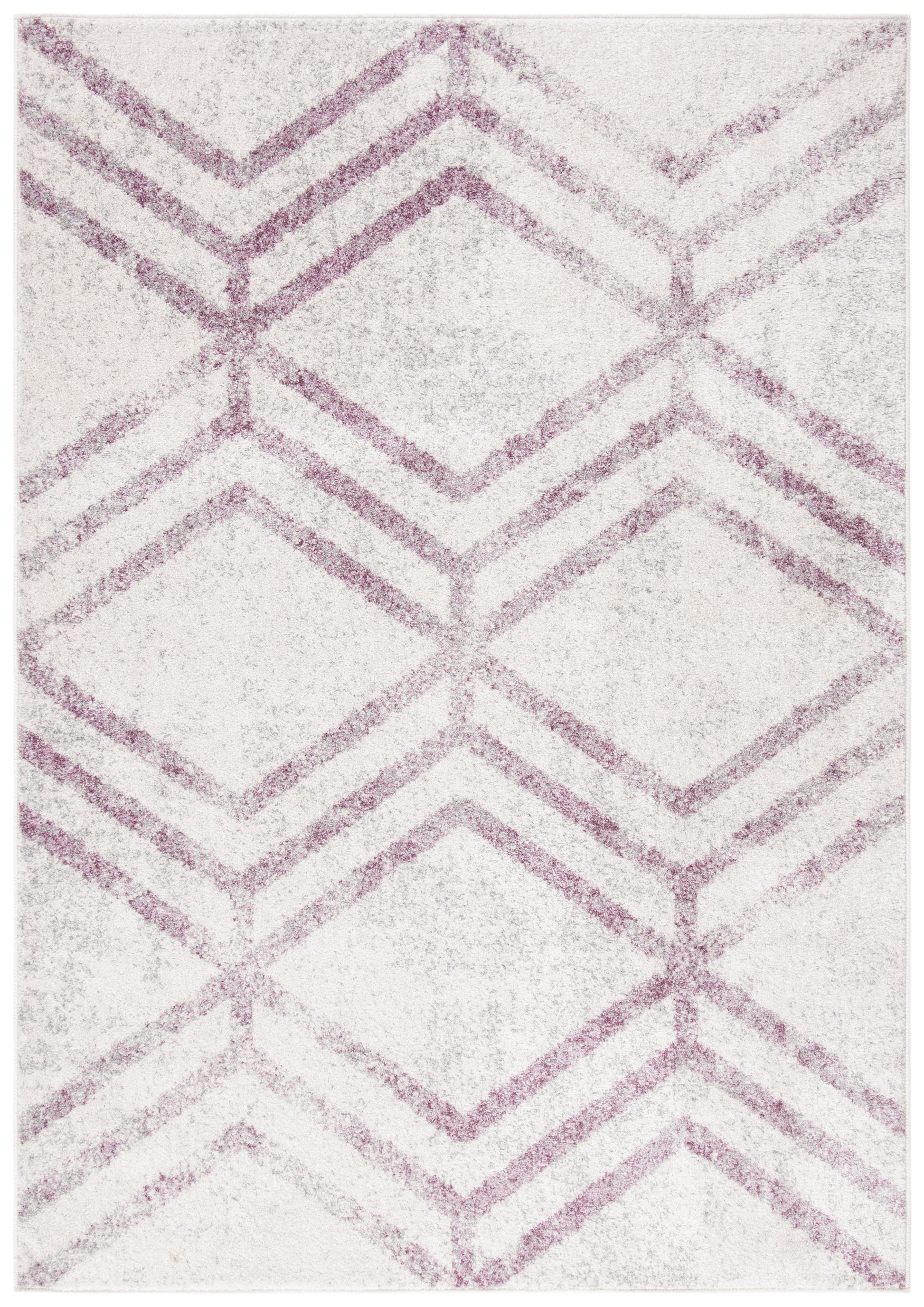 Safavieh Adirondack Adr253C Ivory/Plum Area Rug