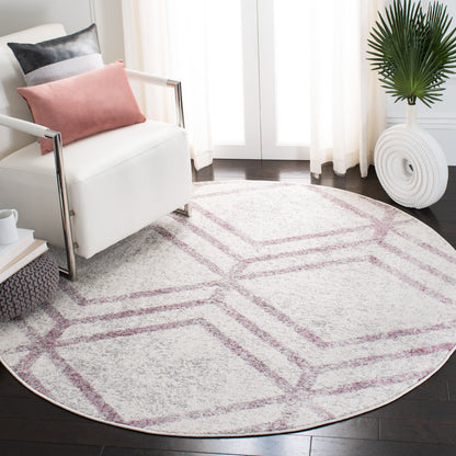 Safavieh Adirondack Adr253C Ivory/Plum Area Rug