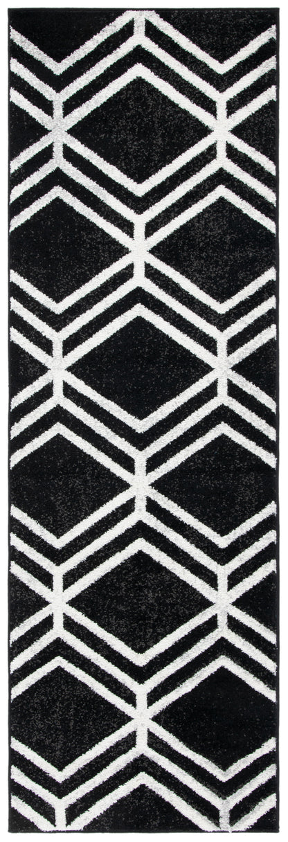 Safavieh Adirondack Adr253H Black/Ivory Area Rug