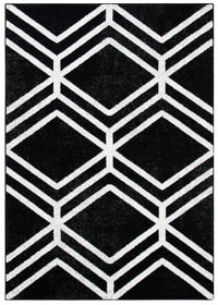 Safavieh Adirondack Adr253H Black/Ivory Area Rug