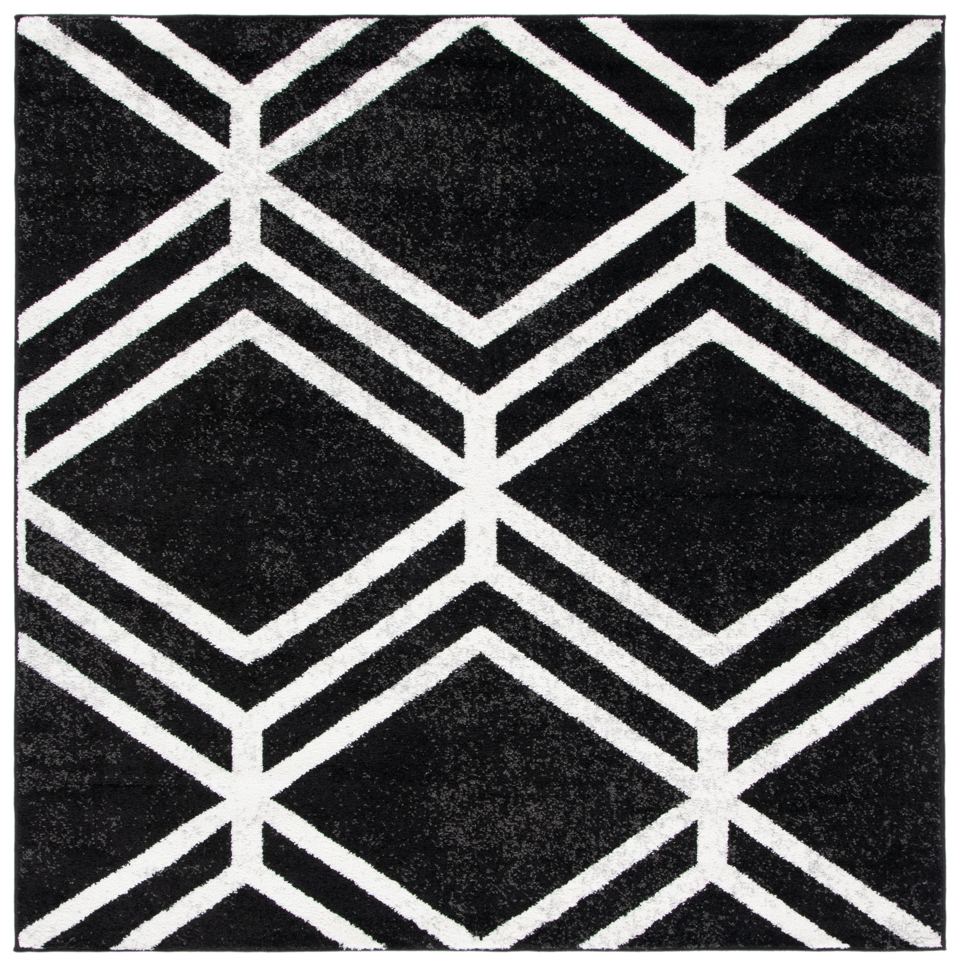 Safavieh Adirondack Adr253H Black/Ivory Area Rug