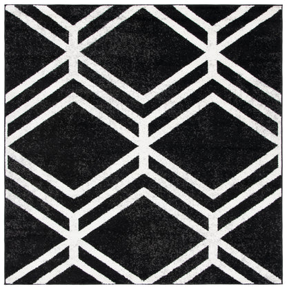 Safavieh Adirondack Adr253H Black/Ivory Area Rug