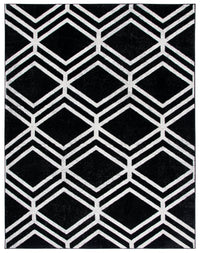 Safavieh Adirondack Adr253H Black/Ivory Area Rug