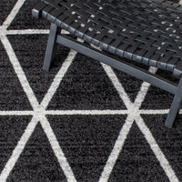 Safavieh Adirondack Adr262G Black/Ivory Area Rug