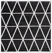 Safavieh Adirondack Adr262G Black/Ivory Area Rug