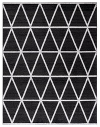 Safavieh Adirondack Adr262G Black/Ivory Area Rug