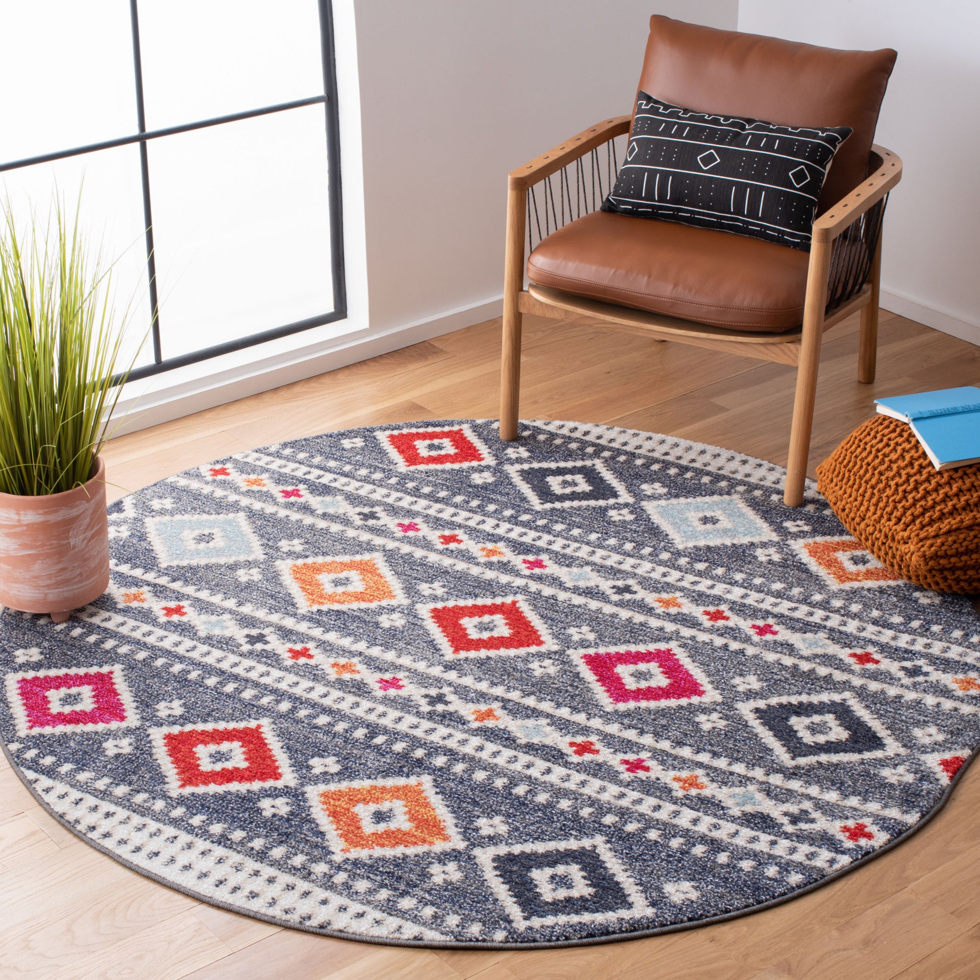 Safavieh Adirondack Adr277F Grey/Ivory Area Rug