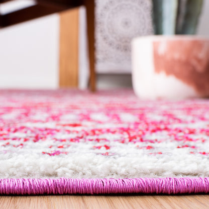 Safavieh Adirondack Adr277R Fuchsia/Ivory Area Rug