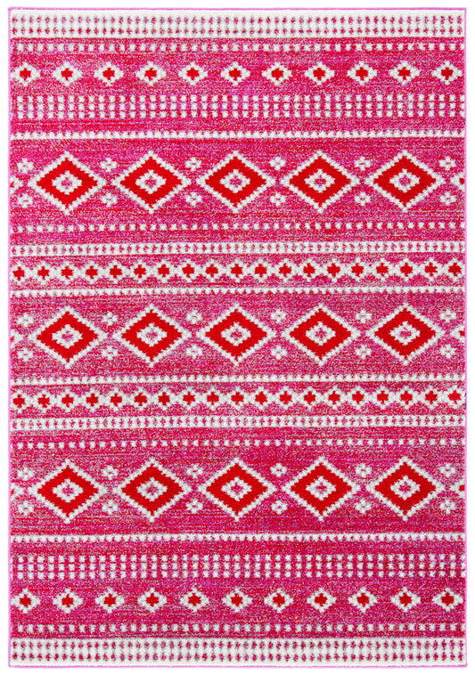 Safavieh Adirondack Adr277R Fuchsia/Ivory Area Rug