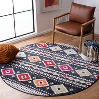 Safavieh Adirondack Adr277Z Black/Ivory Area Rug