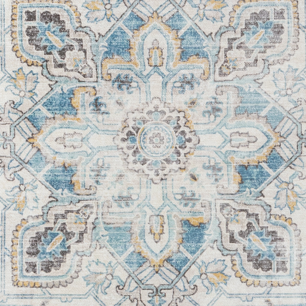 Momeni Afshar Afs32 Light Blue Area Rug