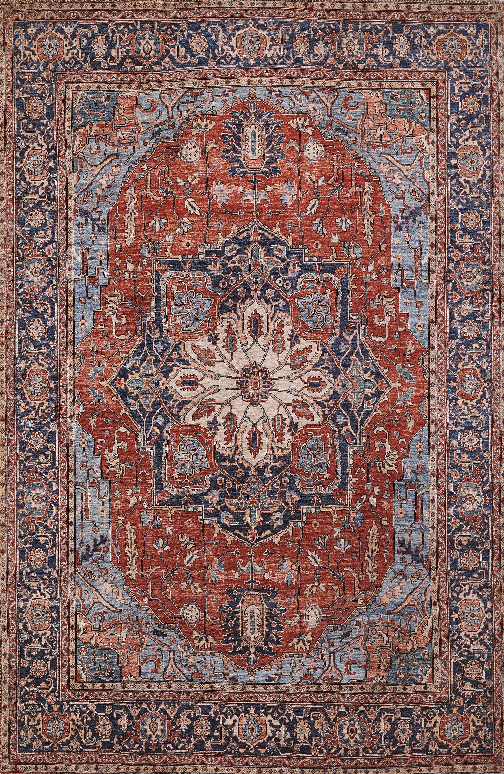 Momeni Afshar Afs37 Red Area Rug