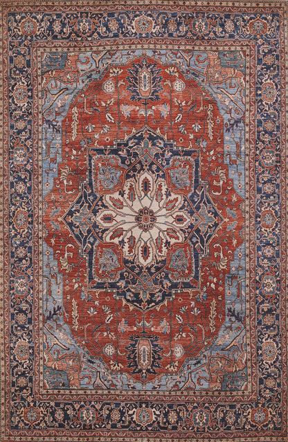 Momeni Afshar Afs37 Red Area Rug