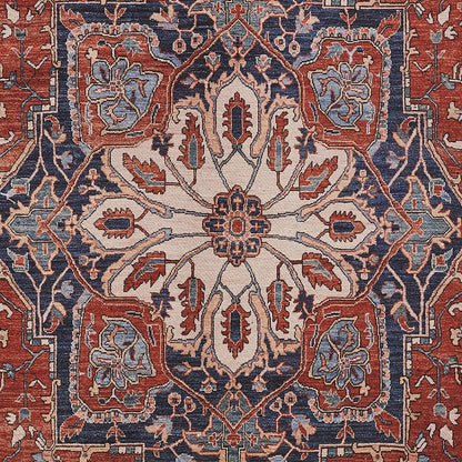 Momeni Afshar Afs37 Red Area Rug