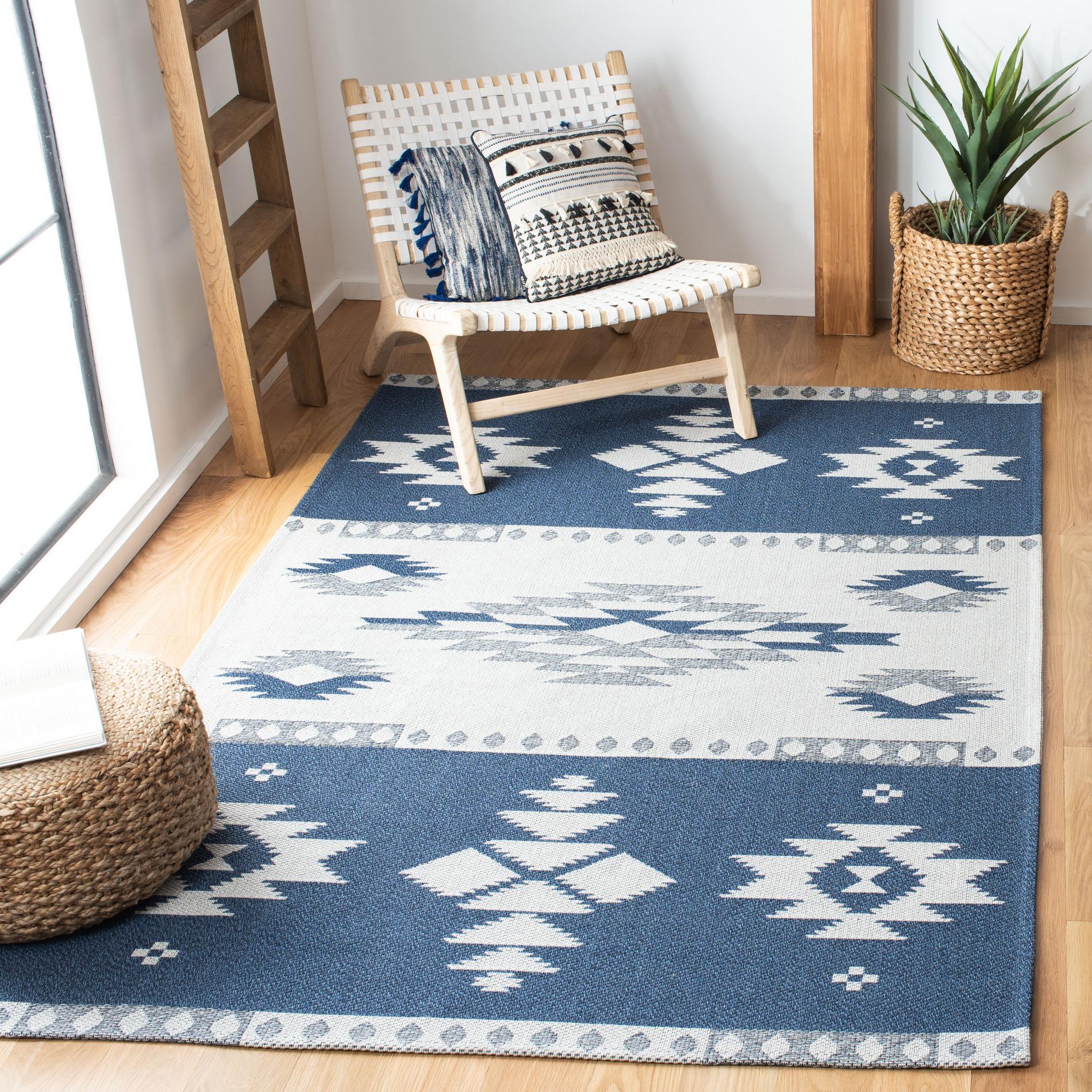 Safavieh Augustine Agt426N Navy/Creme Area Rug