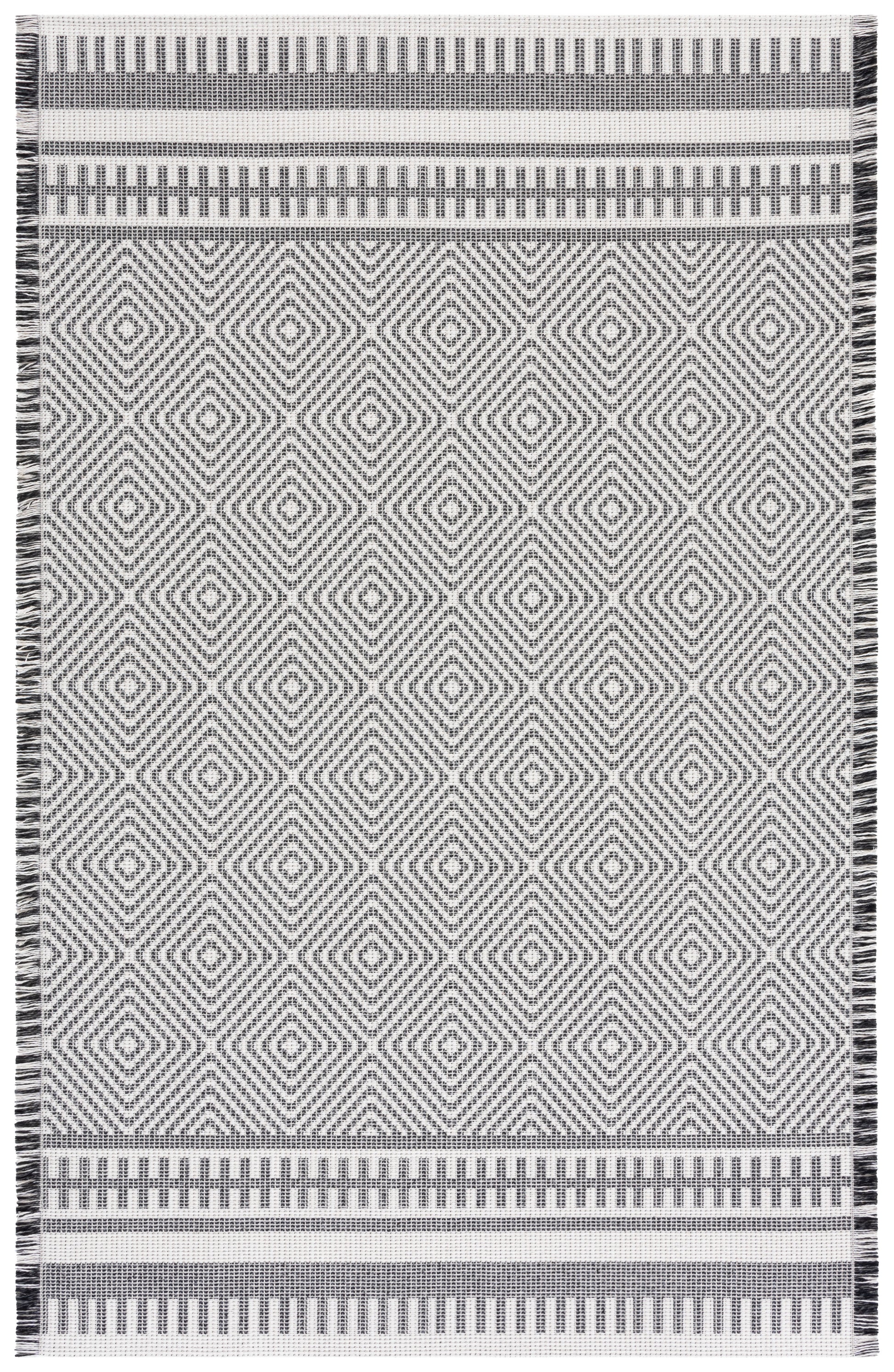 Safavieh Augustine Agt505Z Ivory/Black Area Rug