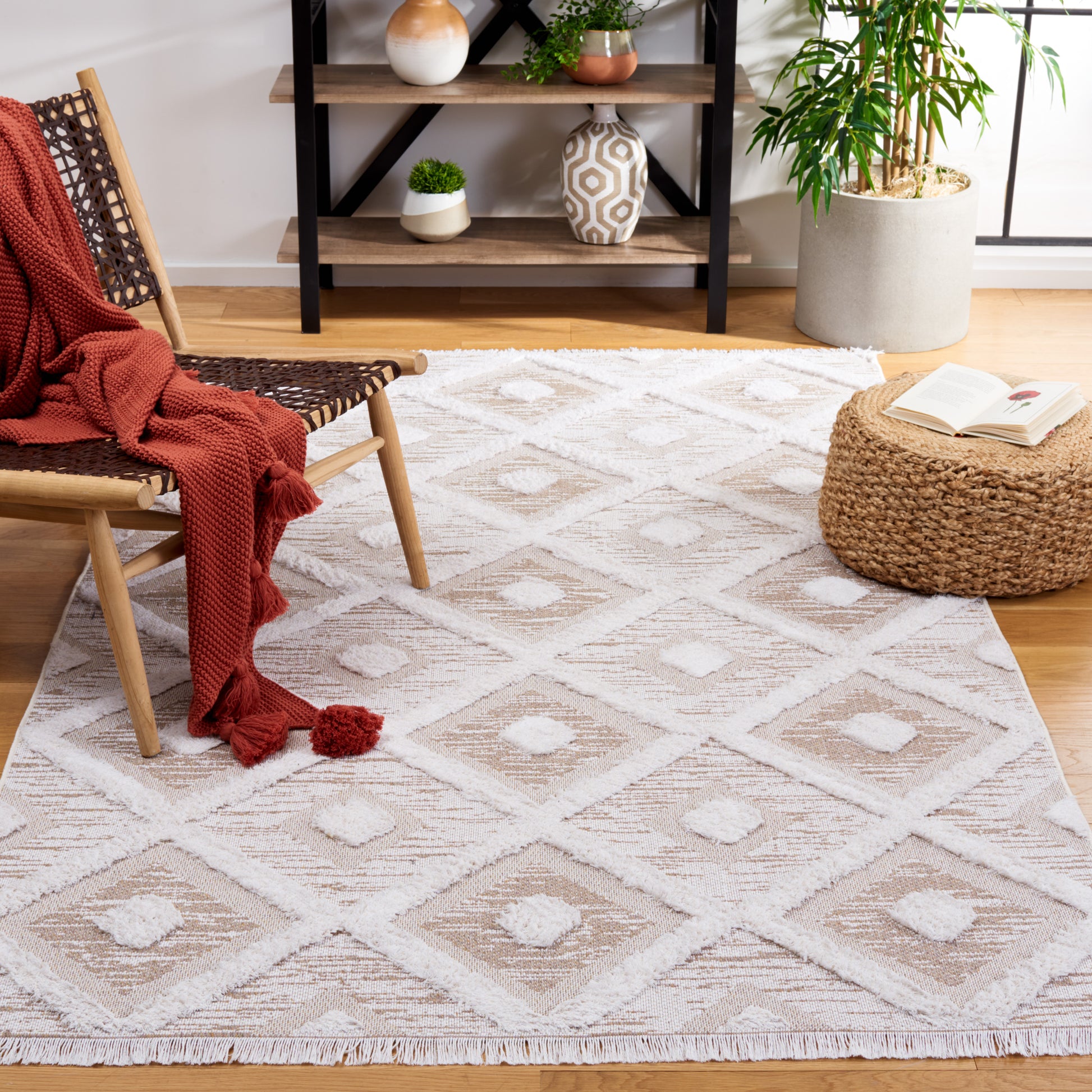 Safavieh Augustine Agt730A Ivory/Beige Area Rug