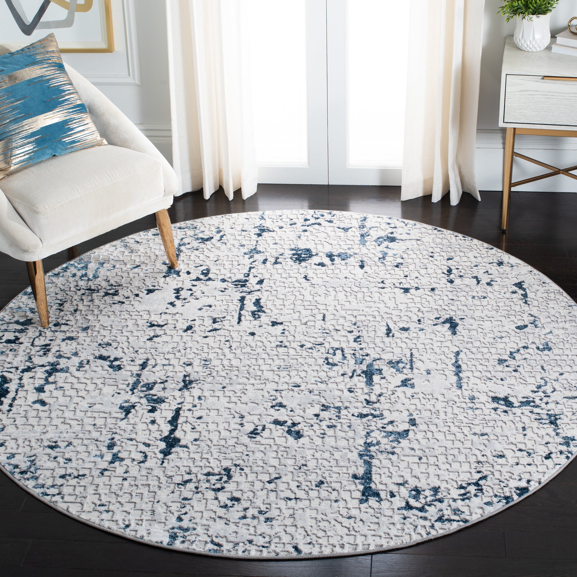 Safavieh Amelia Ala254G Grey/Blue Area Rug