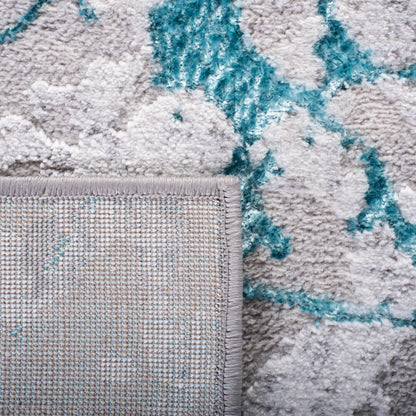 Safavieh Amelia Ala293H Grey/Aqua Area Rug