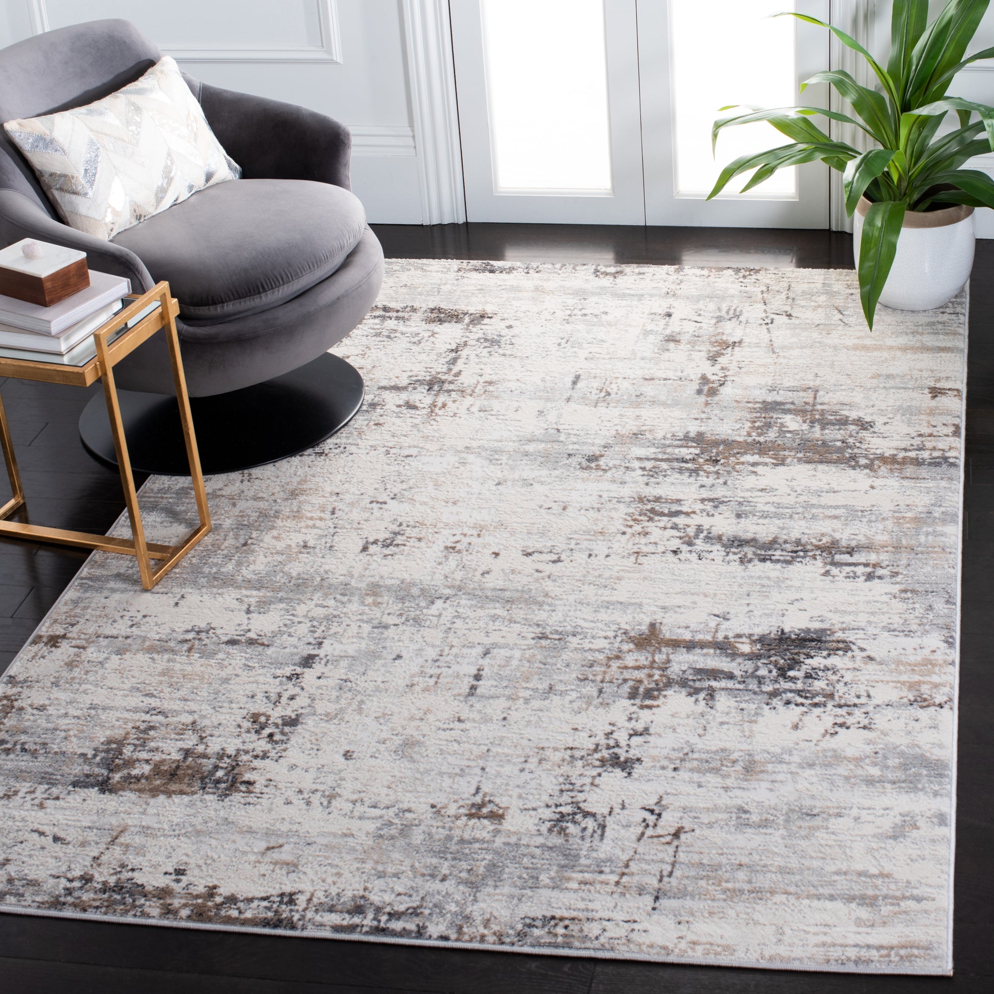 Safavieh Amelia Ala448A Ivory/Grey Area Rug