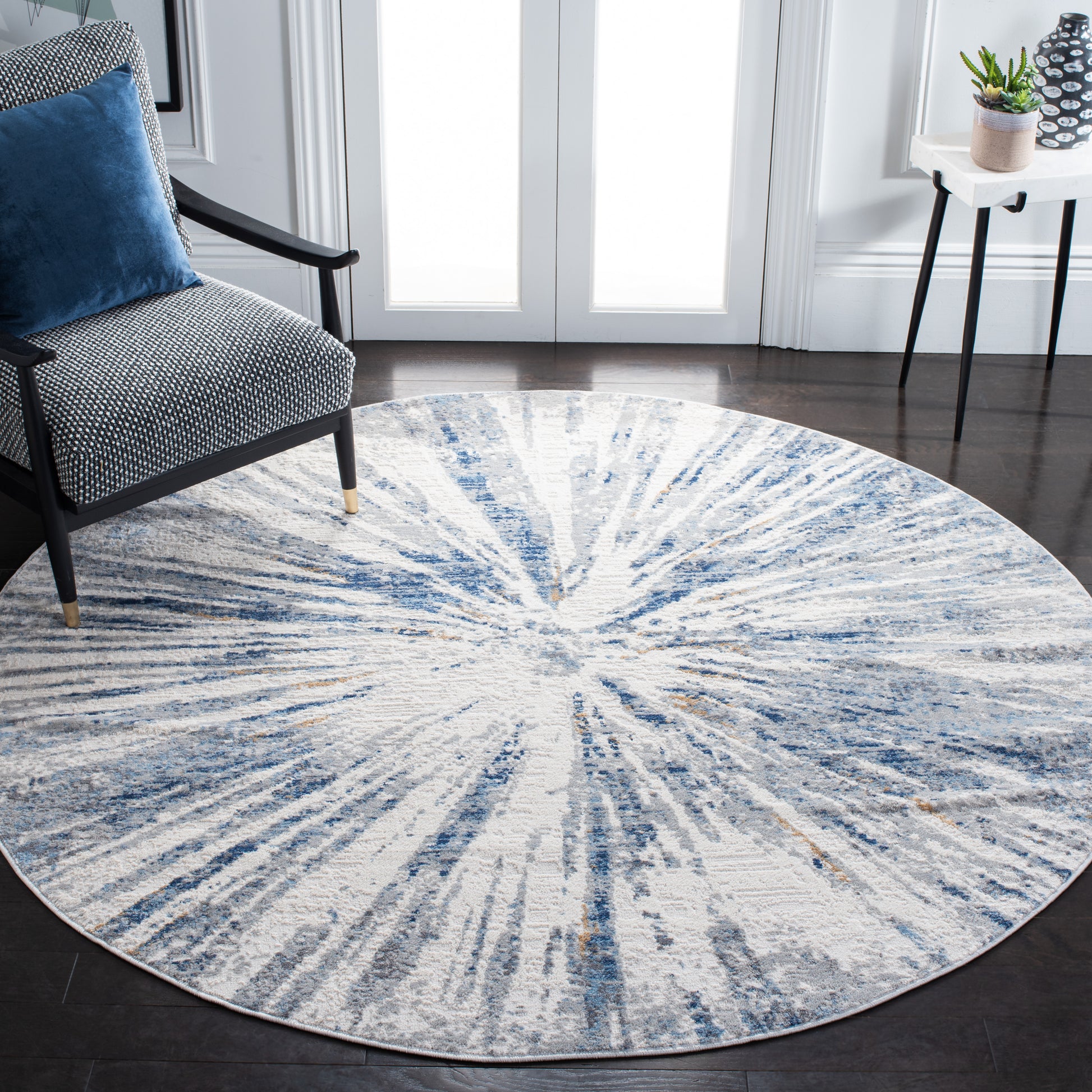 Safavieh Amelia Ala449F Grey/Blue Area Rug