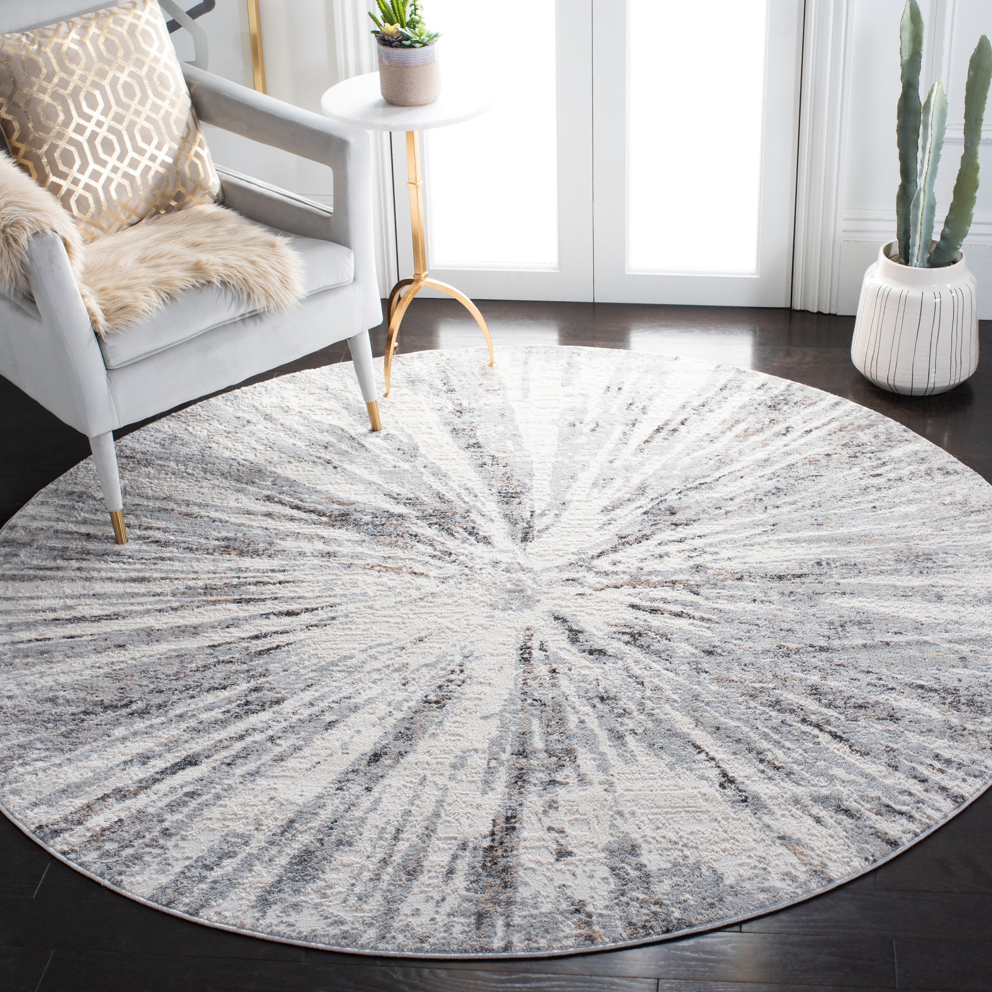 Safavieh Amelia Ala449H Grey/Gold Area Rug