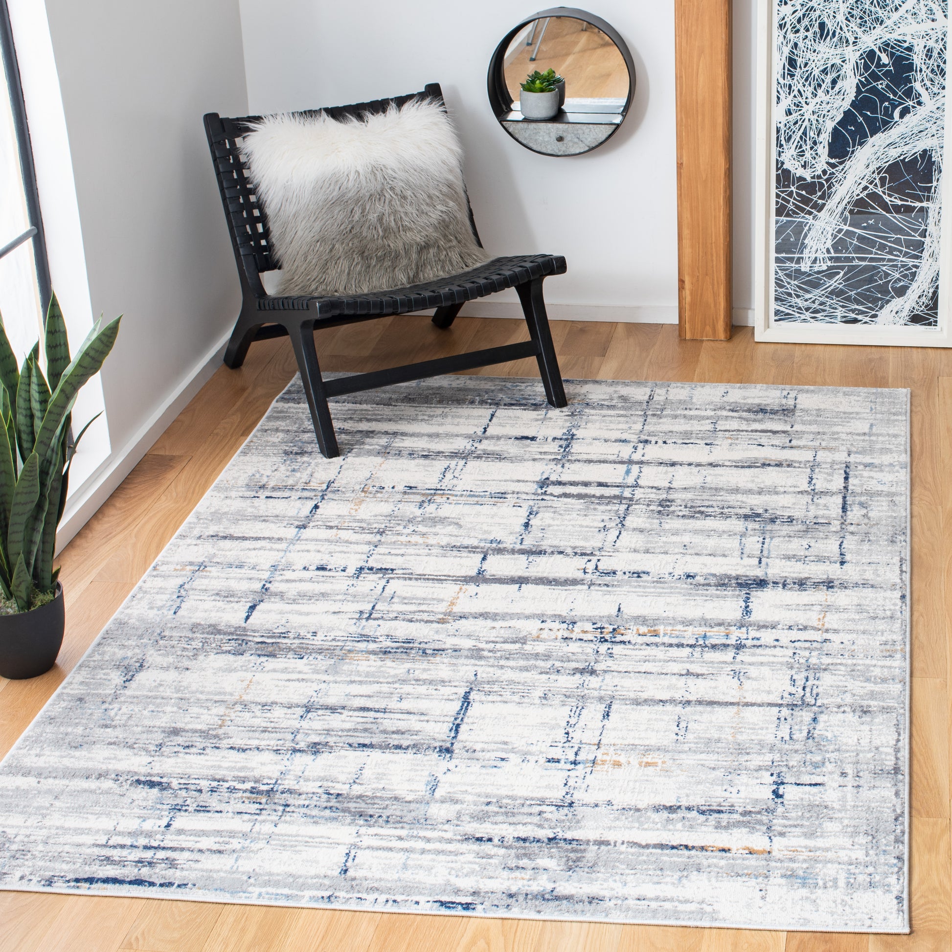 Safavieh Amelia Ala451F Grey/Blue Area Rug