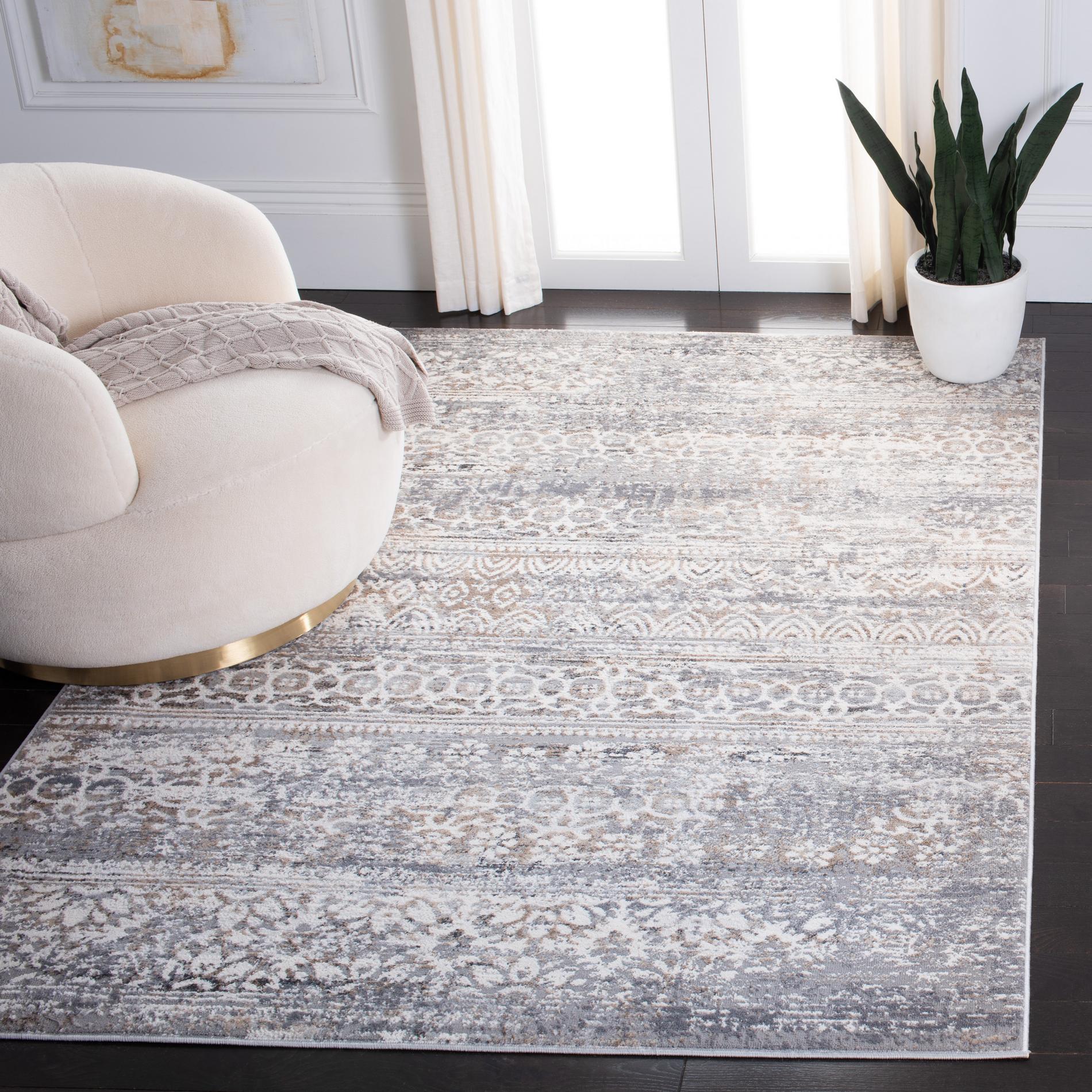 Safavieh Amelia Ala484H Grey/Gold Area Rug