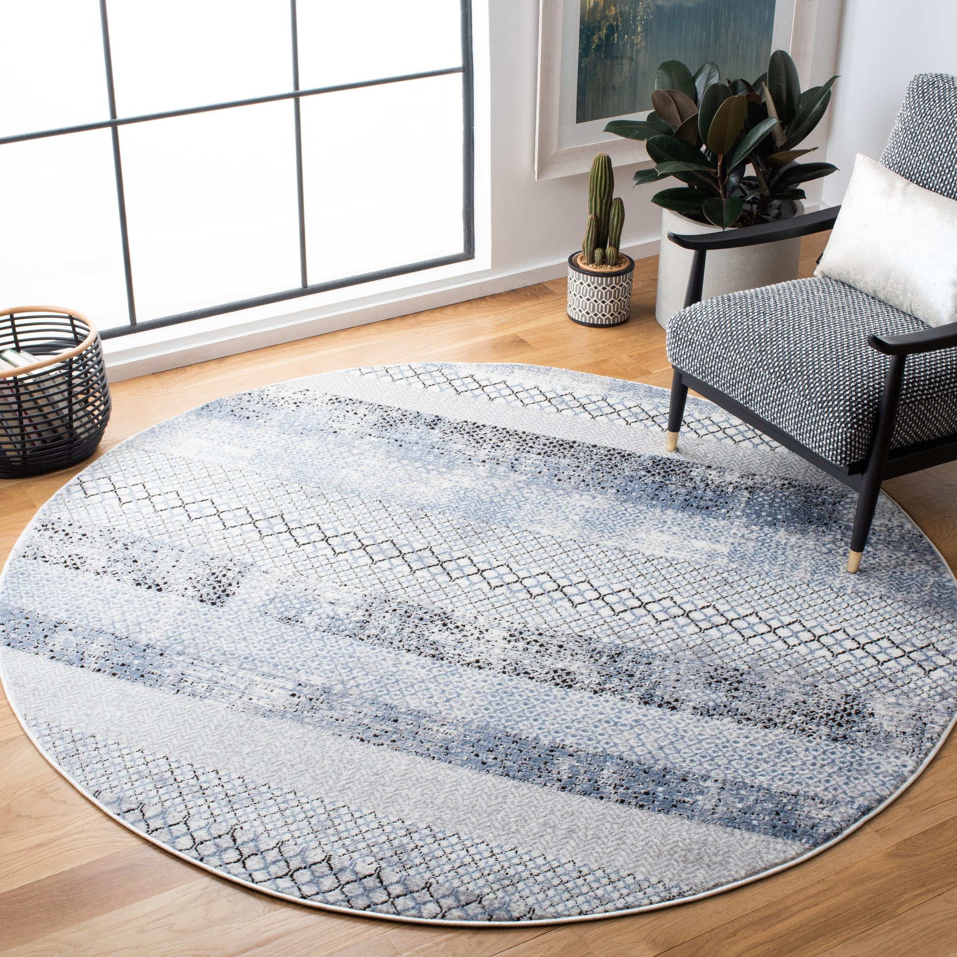 Safavieh Amelia Ala761G Grey/Light Blue Area Rug