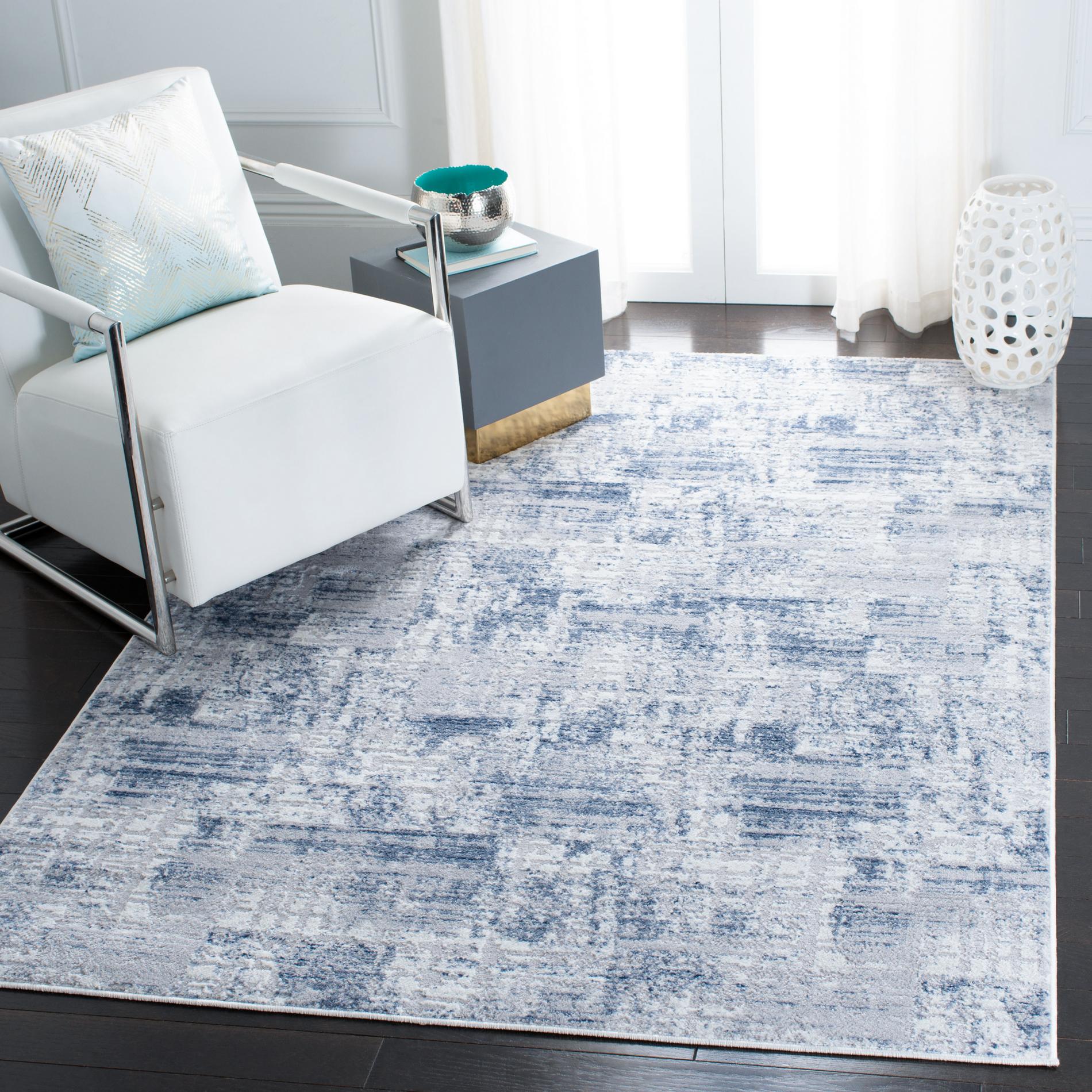 Safavieh Amelia Ala786N Navy/Light Grey Area Rug