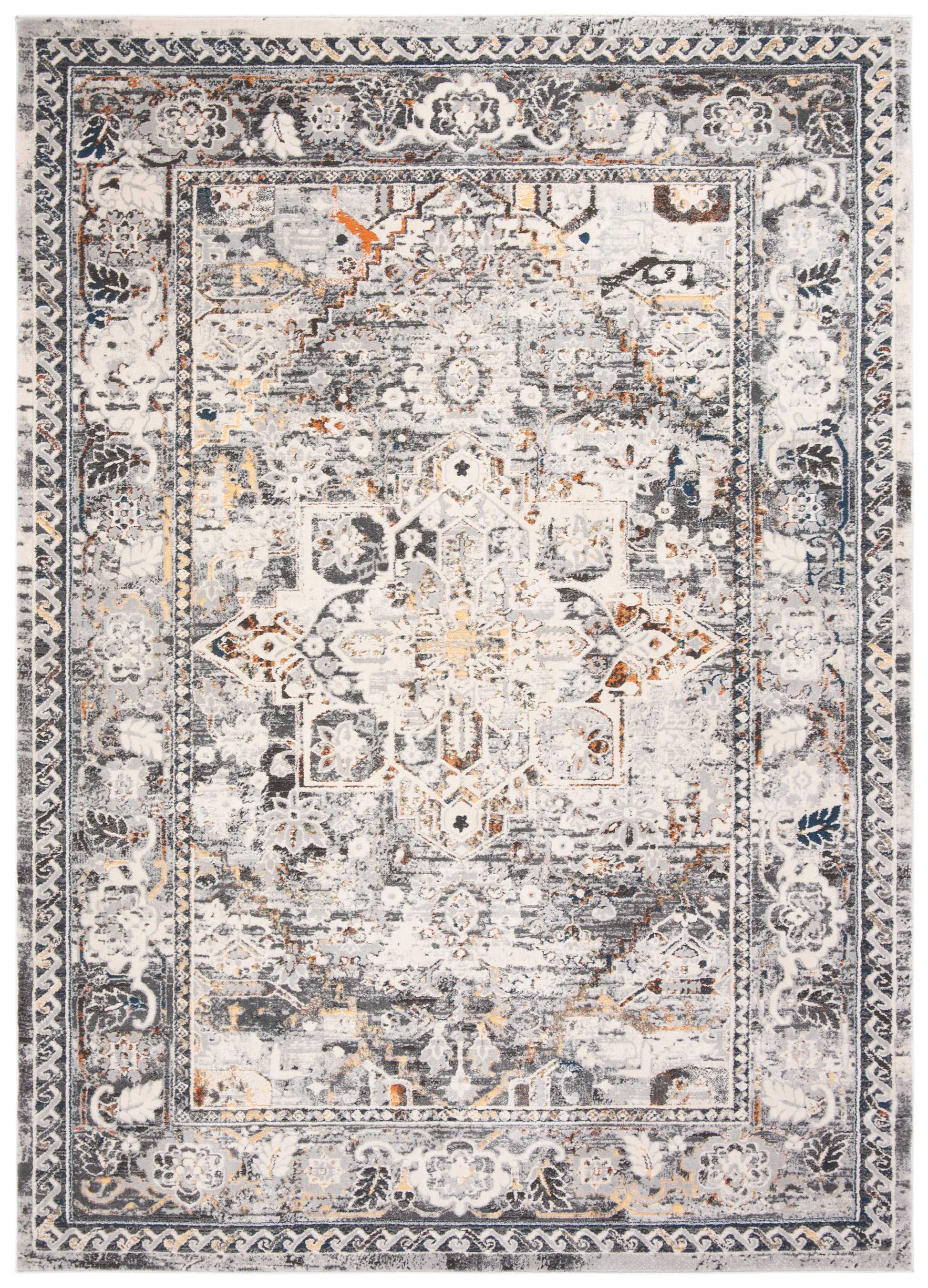 Safavieh Alhambra Alh610F Grey/Cream Area Rug