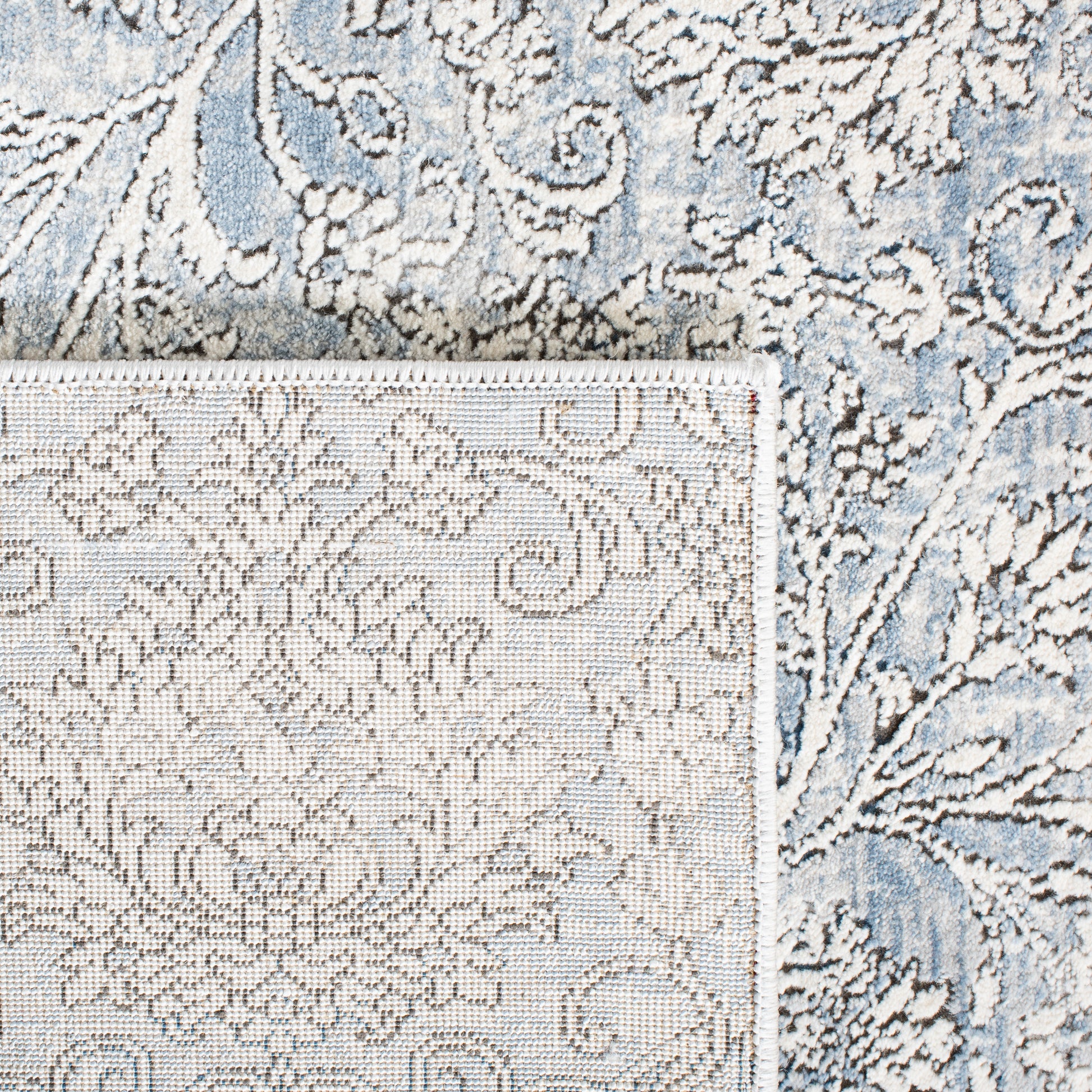 Safavieh Alhambra Alh617B Ivory/Blue Area Rug