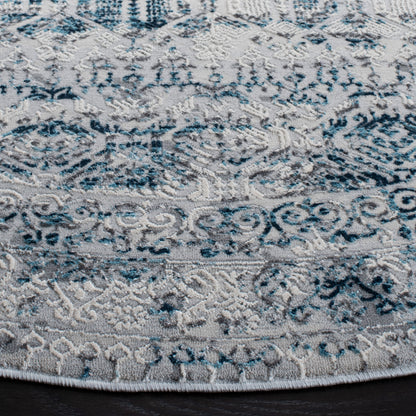 Safavieh Alhambra Alh625A Cream/Turquoise Area Rug