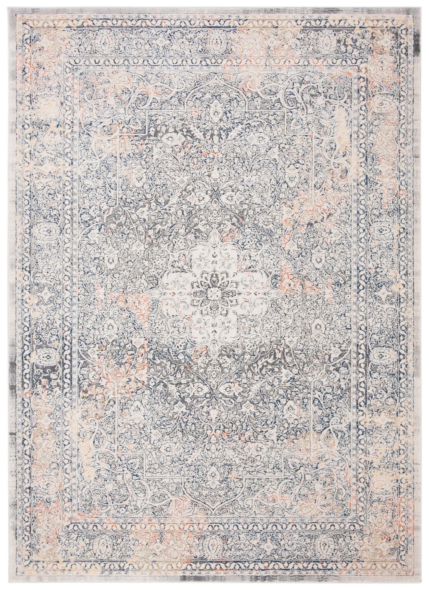 Safavieh Alhambra Alh628A Cream/Grey Area Rug