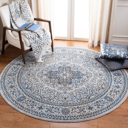 Safavieh Alhambra Alh628F Light Grey/Navy Area Rug